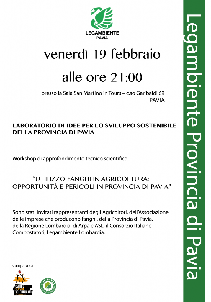 Legambiente - Workshop sui fanghi in agricoltura